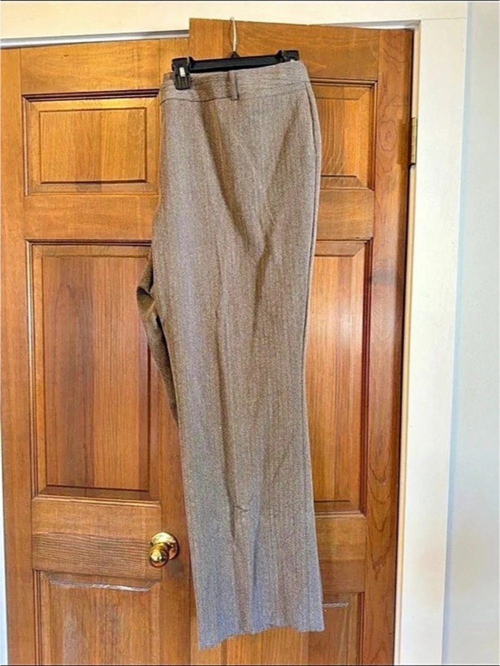 Worthington Trousers Houndstooth Gray Waist 24W Like New
